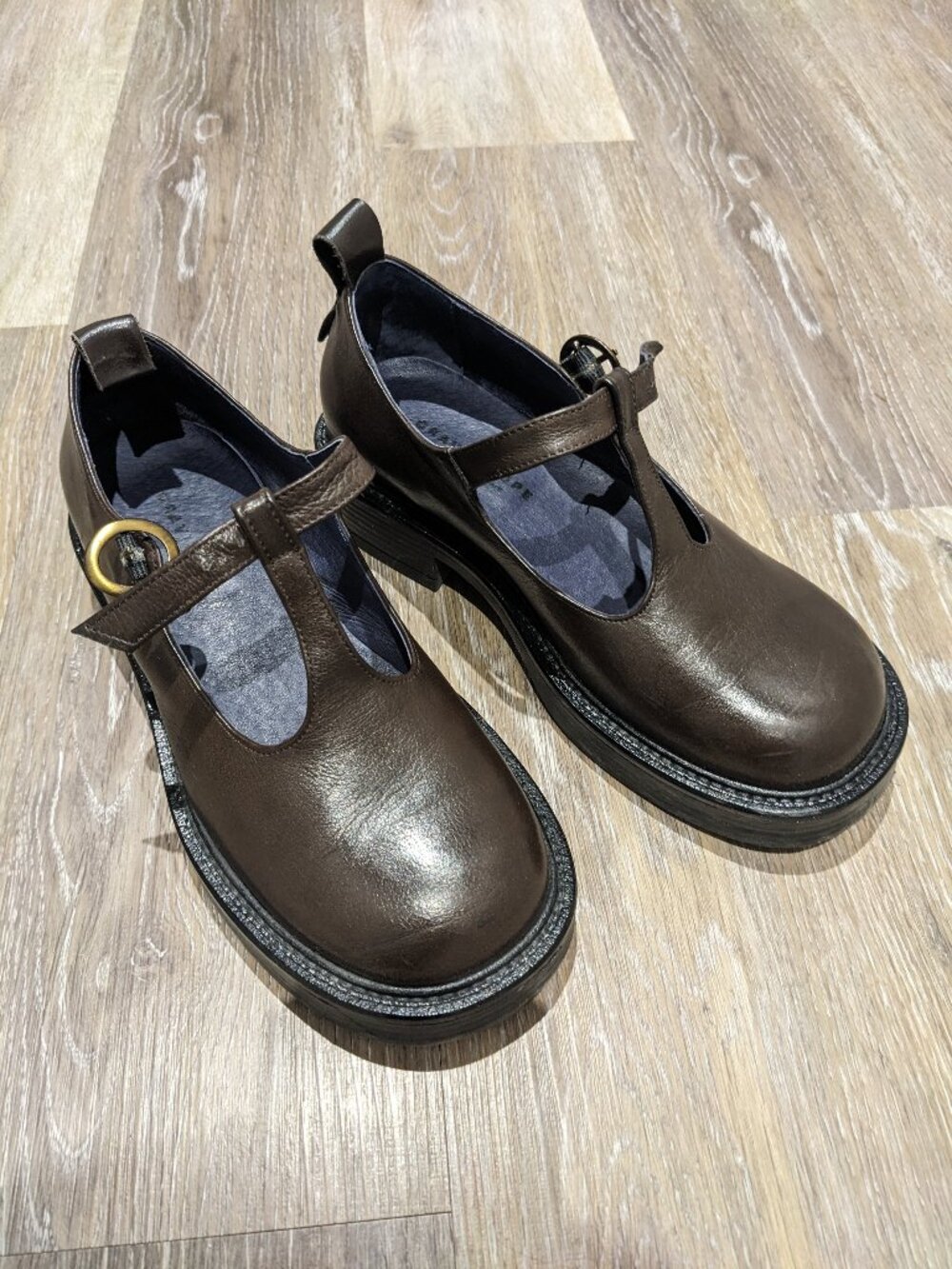 Gravitypope Raya leather mary janes